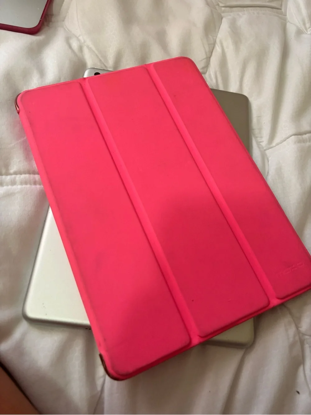 Apple iPad with Pink case
